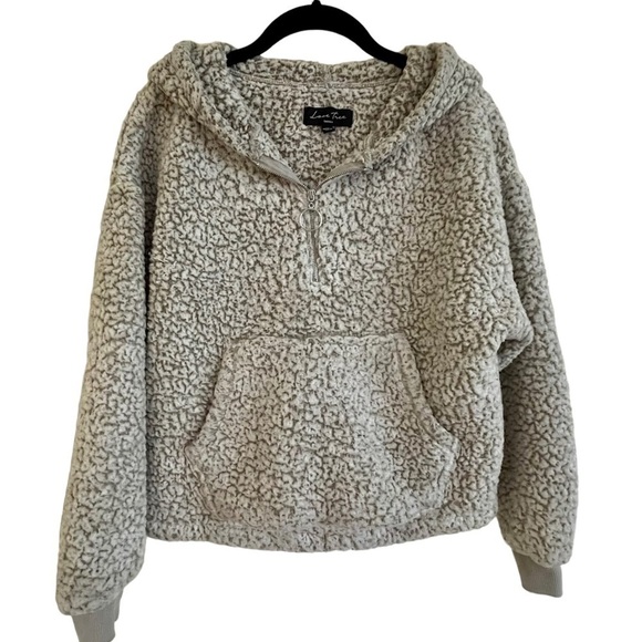 BOYS SHERPA, GORPCORE PULLOVER FROM LOVE TREE. SIZE S. - Picture 1 of 5